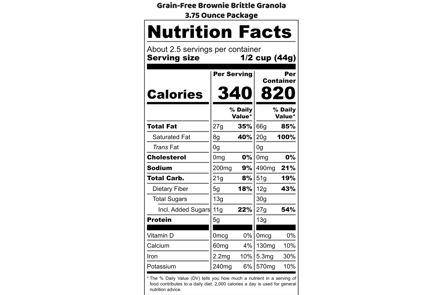 Grain-Free Granola Variety Pack