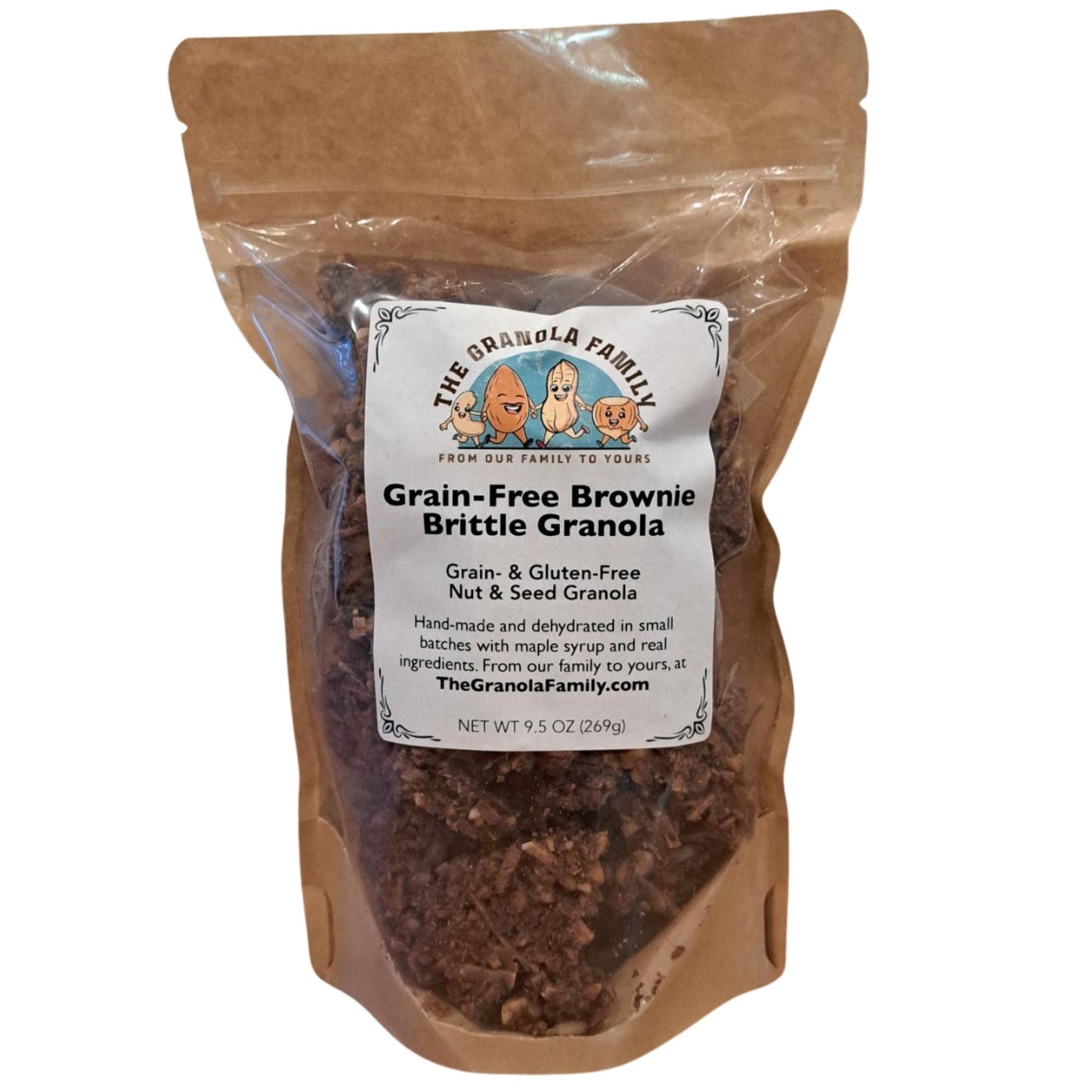 Grain-Free Brownie Brittle Granola