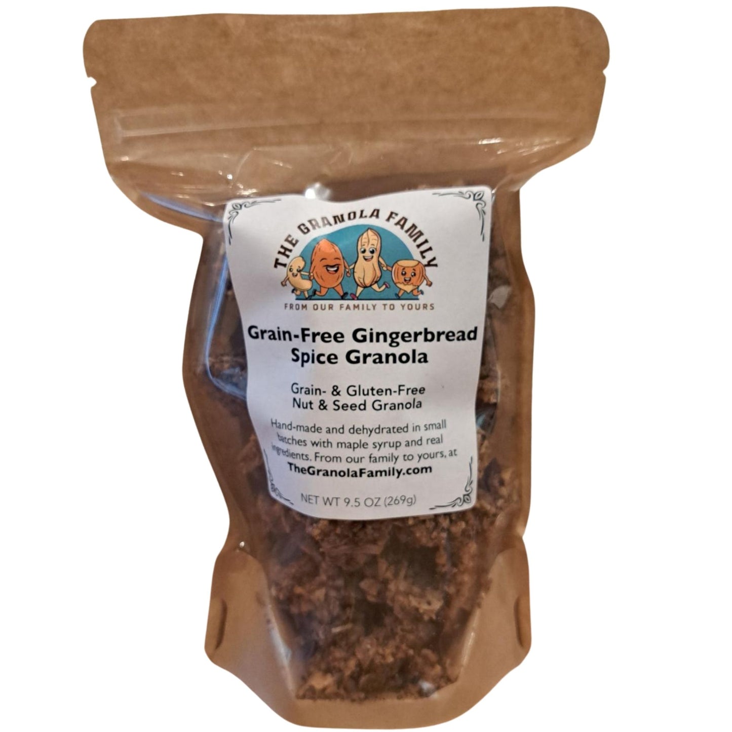 Grain-Free Gingerbread Spice Granola