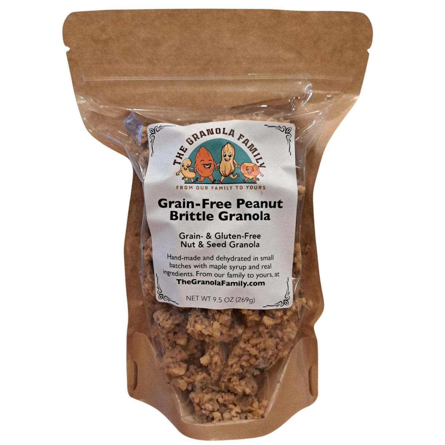 Grain-Free Peanut Brittle Granola