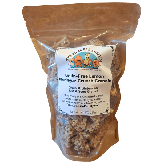 Grain-Free Lemon Meringue Crunch Granola