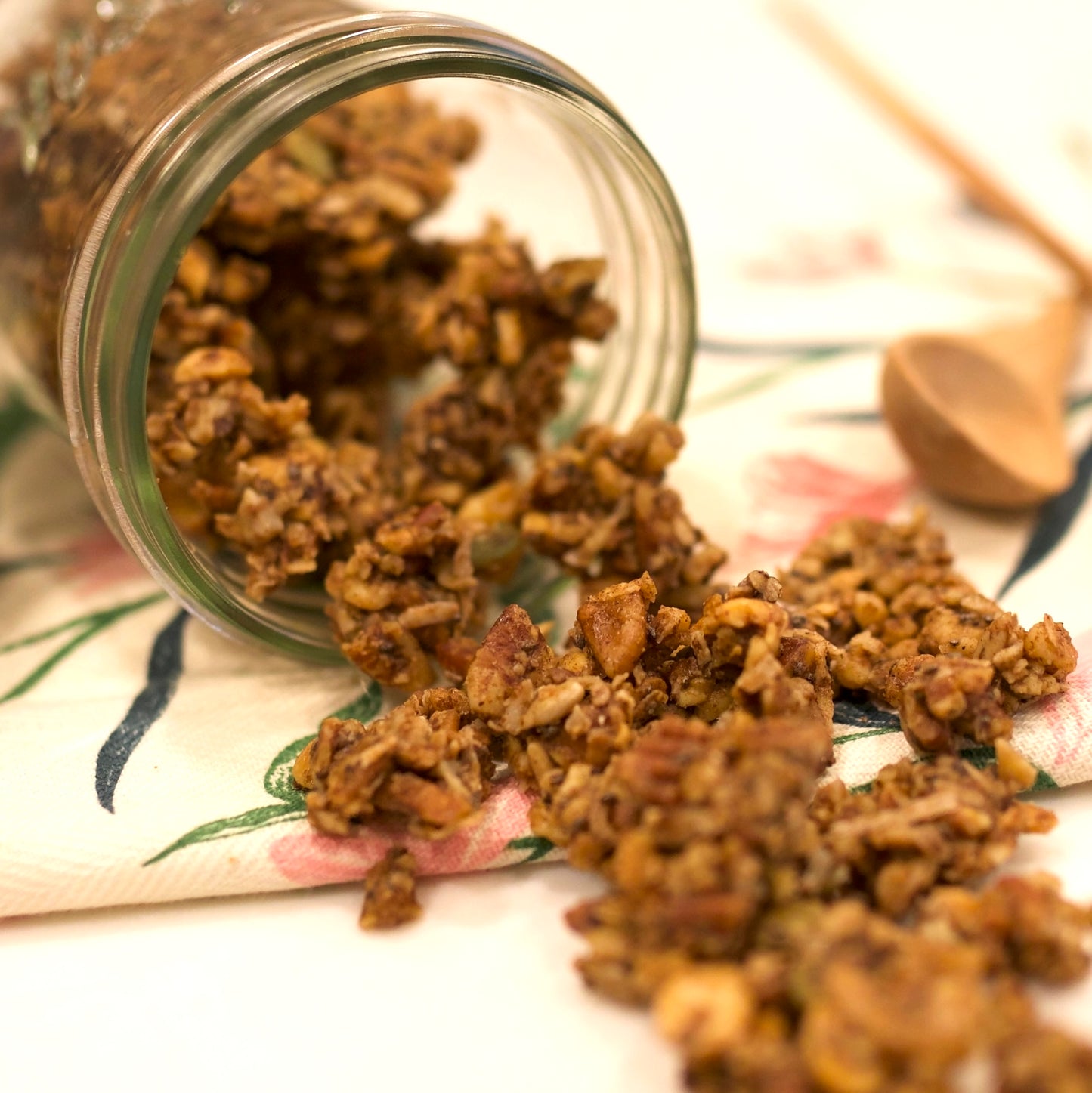 Grain-Free Gingerbread Spice Granola